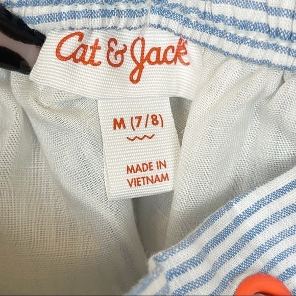 Cat & Jack Striped Multicolor Sequin Dotted Skirt Size Medium Girls - Picture 8 of 10